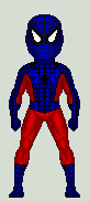 Spiderman RED BLUE