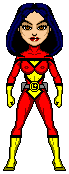 Legion Spider Woman with belt by Lilguyz Archive