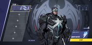 Lobby background with the Captain Klyntar costume equipped for Captain America