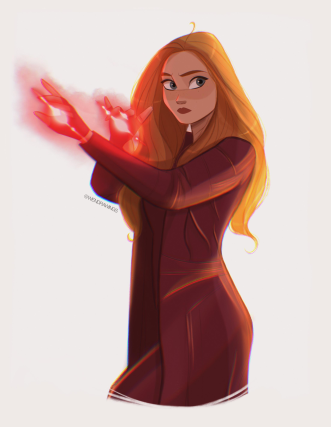 Scarlet witch drawing HD wallpapers | Pxfuel