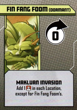 Marvel United Multiverse – Carte Fin Fang Fum – Figurine KS Exclusive Par CMON – Collectionneur