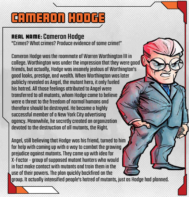 Cameron Hodge | Marvel United Wiki | Fandom