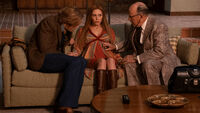 WandaVision Season 1 3 Doctor Nielson in Wanda and Vision's apartment