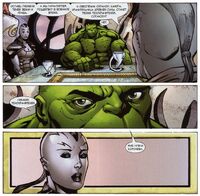 Hulk makes Caiera his wife