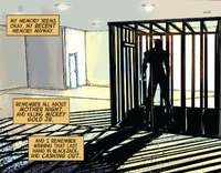 Логан в адамантиевой клетке.