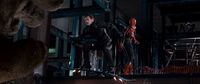 Spider-Man and New Goblin vs Sandman and Venom