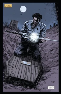 Logan and Yashida's sword