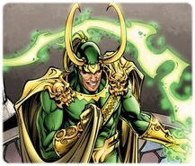 Loki, demi-frère de Thor.
