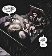 X2 Prequel Wolverine Logan and Victor in the Bar