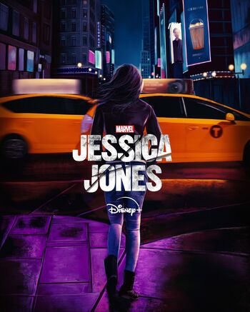 Póster de Marvel's Jessica Jones Disney Plus 002