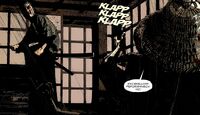The Fool applauds to the Ronin Who Cannot Die