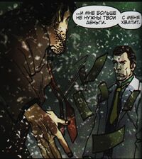 Spider-Man Noir Vol 1 2 Ben Urich throw money into Goblin's face