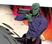 Amazing Spider-Man Vol 5 44 Stan Carter with shotgun