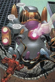 Земо атакует.