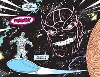 Thanos's projection