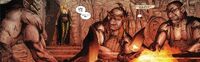 Enchanteress come for three Dwarves Earth-616