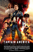 Captain America The First Avenger poster