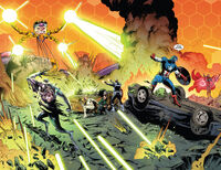 Captain America Sentinel of Liberty Vol 2 11 Invaders vs MODOK and Power