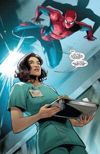 Amazing Spider-Man Vol 6 45 Nurse Marken and Spider-Man