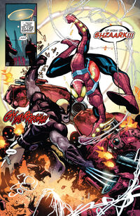 Amazing Spider-Man Vol 6 9 Spider-Man and Wolverine vs Moira's troops