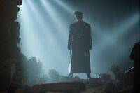 Schmidt begins hunting down the Tesseract