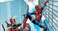 Deadpool Fights Spider-Man