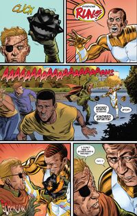 Gold Goblin Vol 1 4 Gold Goblin tries to stop Jack o'Lanthern