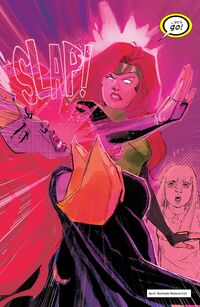 Dark Web X-Men Vol 1 2 Madelyne's bitch slap