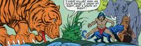 Marvel Fanfare Vol 1 10 Shere-Khan vs. Mawgley, Baloo, Bageera and Hathi