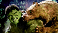 The Hulk vs. David's dogs
