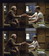 Chris Evans body reduction VFX in Captain America The First Avenger