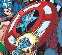 Avengers Vol 3 2 Yeoman America's shield.jpg