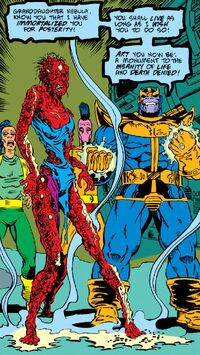 Nebula is turned into a living corpse