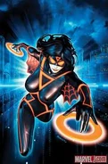 Spider Woman (Tron suit)