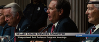 Iron Man 2 Senator Stern on Weaponized Suit Hearing