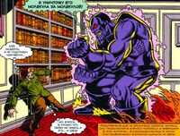 Rick Jones and Thanos