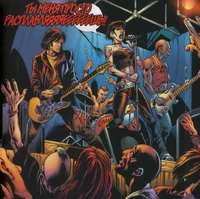 Концерт группы «Расплавленный человек». Марк Рэкстон — слева.