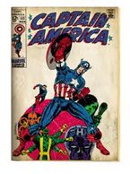 capitan america comic #111 con bucky y hydra