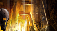 Nidavellir destroyed by Surtur Earth-8096