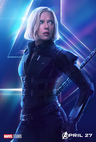 Avengers Infinity War Black Widow Poster