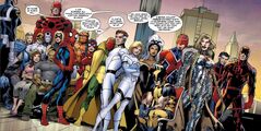 Avengers (Earth-616), New Avengers (Earth-616), Secret Avengers (Black Ops Unit) (Earth-616), Fantastic Four (Earth-616) and Maria Hill (Earth-616).jpg