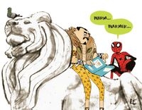 Amazing Spider-Man Vol 6 56 Kraven the Hunter and Spider-Man read the book