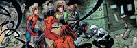 Amazing Spider-Man Vol 5 56 Peter and Mary Jane on graveyard