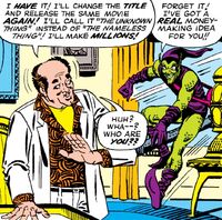 Green Goblin visits B.J. Cosmos