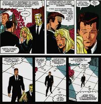 Peter Parker consolrs Liz Allen