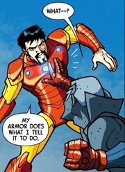 Энтони Старк (8096) и Поль Дюваль (8096) из Marvel Universe Avengers Earth's Mightiest Heroes Vol 1 2 001