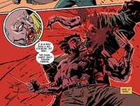 Логан расправляется с Бобби.