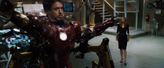 Iron Man 2008 Film Cap's Shield