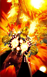 New Avengers Vol 3 21 Namor activates anti-matter injector