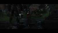 Iron Man and War Machine vs Hammer-drones